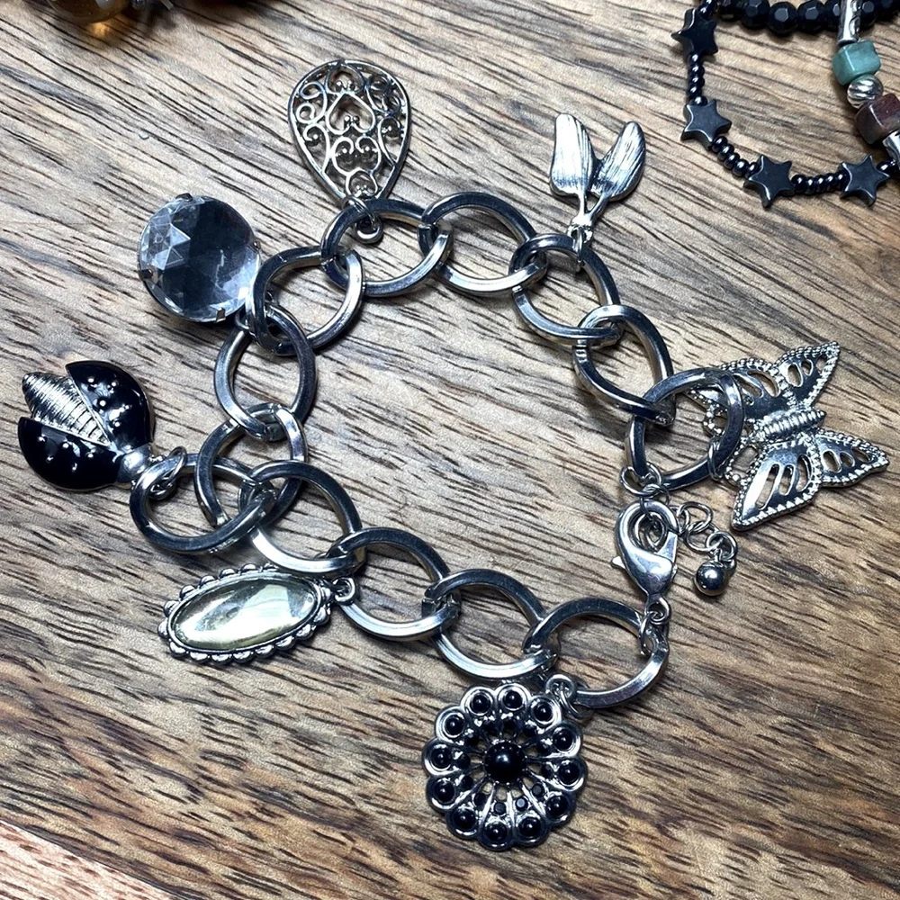 Beaded Charm Bracelet Bundle